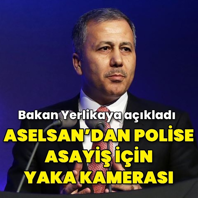 Polise asayiş için yaka kamerası yolda