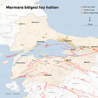 Yenilenmiş MTA diri fay haritası