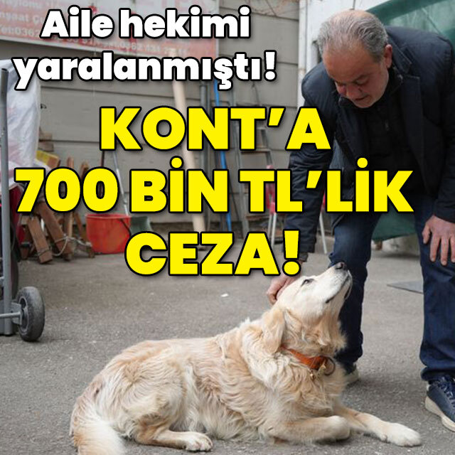 Aile hekimi yaralanmıştı! Kont'a 700 bin TL'lik tazminat!