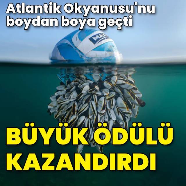 Okyanusu boydan boya geçti... Büyük ödülü kazandırdı