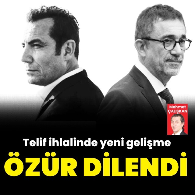Özür dilendi
