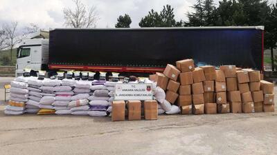 Ankara'da ele geçirildi: 10,5 ton