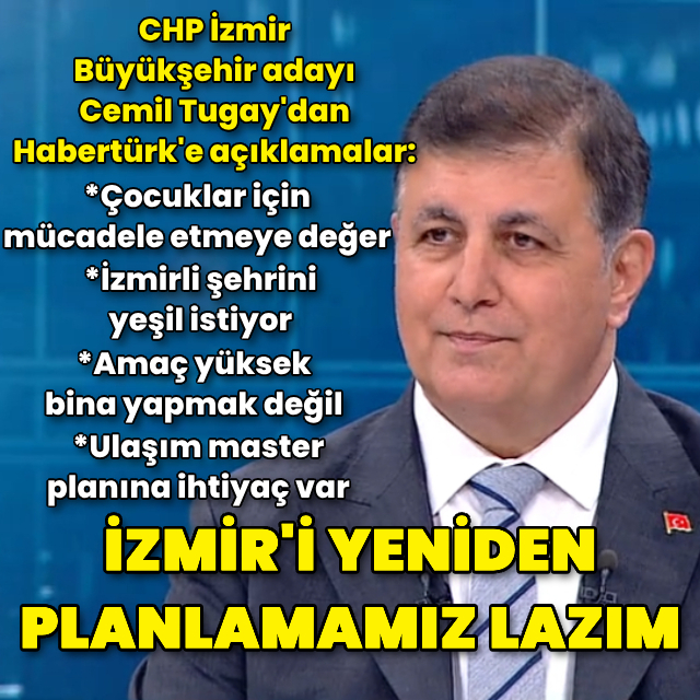 Cemil Tugay'dan Habertürk'e açıklamalar