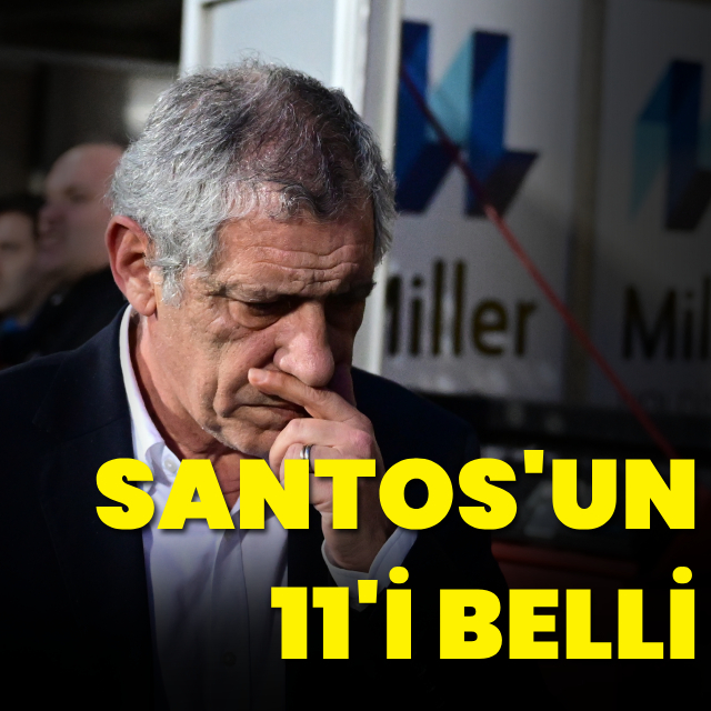 İşte Santos'un 11'i!