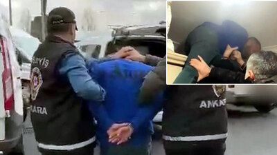 100 yıl kesinleşmiş hapis cezası vardı! Gardırobun üzerinde yakalandı!