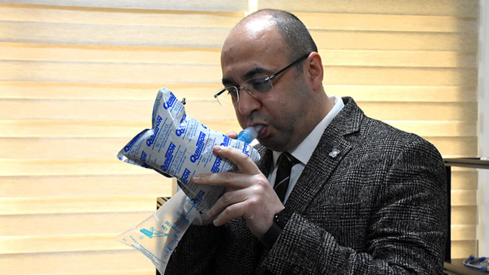 Midedeki rahatsızlık "nefes"ten teşhis edilecek