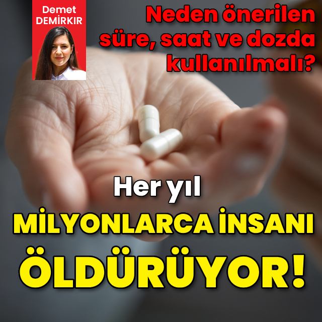 Antibiyotikler neden önerilen süre, saat ve dozda kullanılmalı?