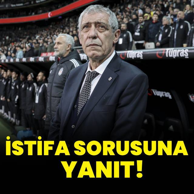 Santos'tan istifa sorusuna yanıt!