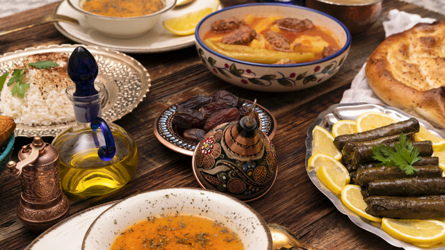 Ramazan'ın yedinci günü için iftar menüsü