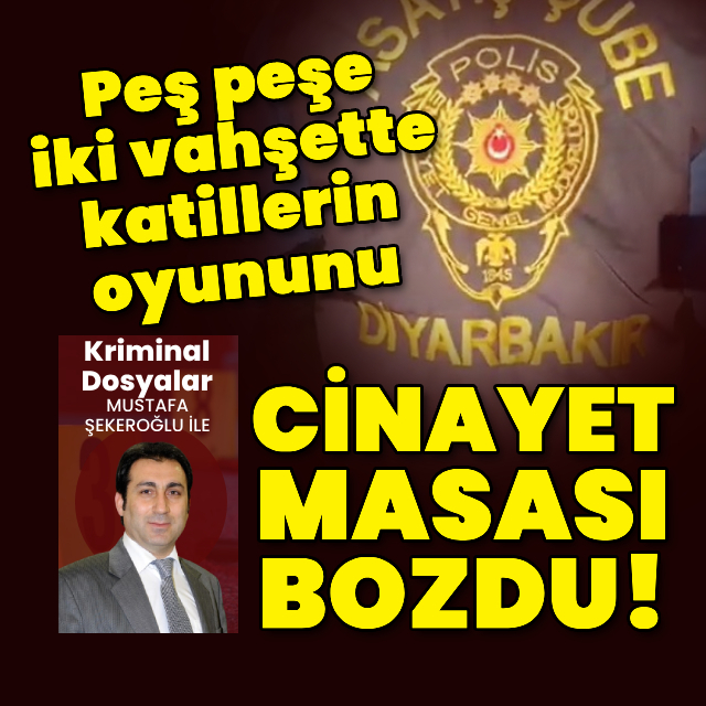 İki ayrı vahşette katillerin oyununu cinayet masası bozdu!