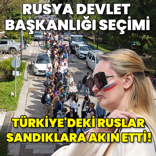 Türkiye'deki Rus vatandaşları sandık başına gitti