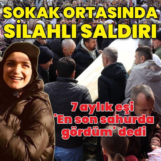 İşe giderken başından vuruldu!