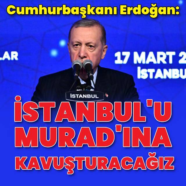 Cumhurbaşkanı Erdoğan'dan açıklamalar
