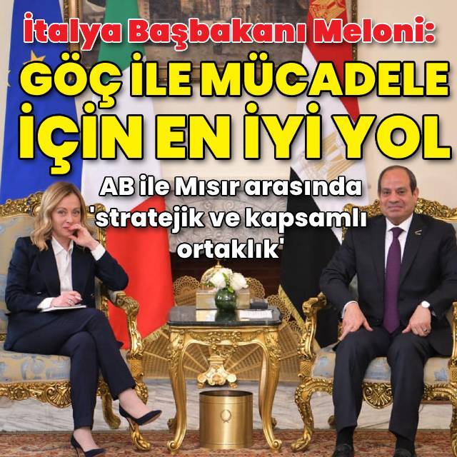AB ile Mısır arasında 'stratejik ve kapsamlı ortaklık'