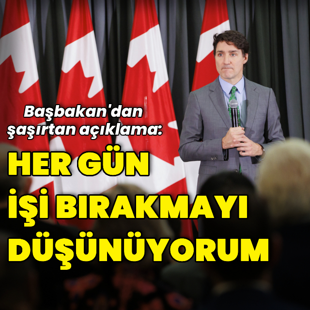 Başbakan'dan şaşırtan açıklama: Her gün işi bırakmayı düşünüyorum