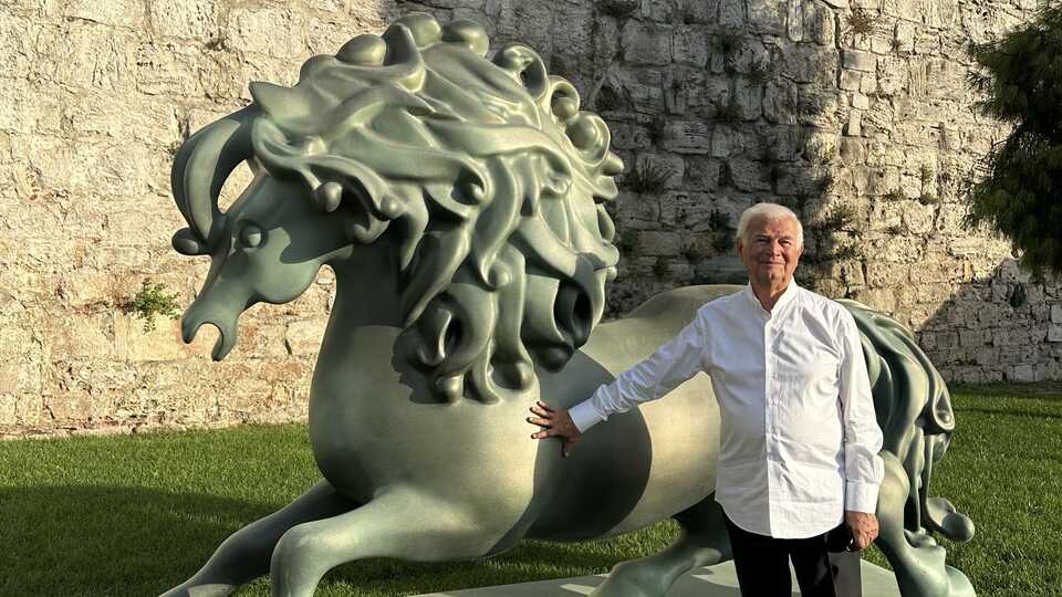 'Lale Sümbül' Lale Vakfı bahçesinde