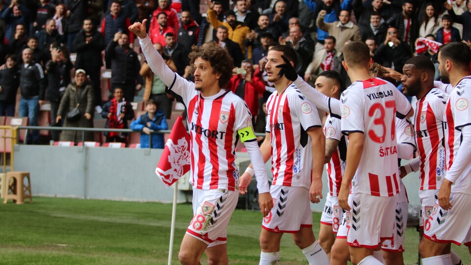 Samsunspor'un puanları iç sahadan