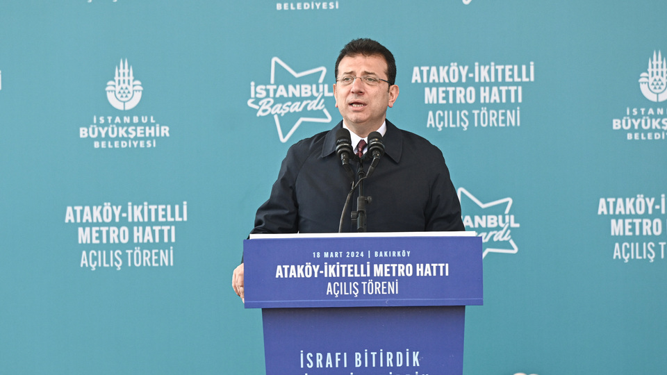 İmamoğlu: Yeraltını demir ağlarla örüyoruz