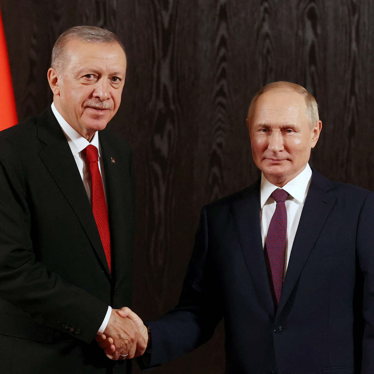 Cumhurbaşkanı Erdoğan ve Putin görüştü!