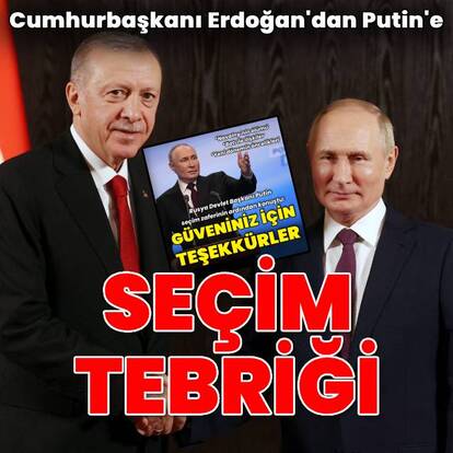 Cumhurbaşkanı Erdoğan ve Putin görüştü!