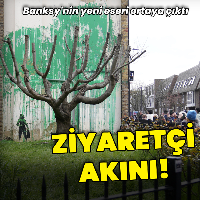Banksy'nin yeni eseri ortaya çıktı