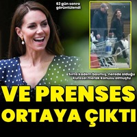 Kate Middleton'ın ilk görüntüsü