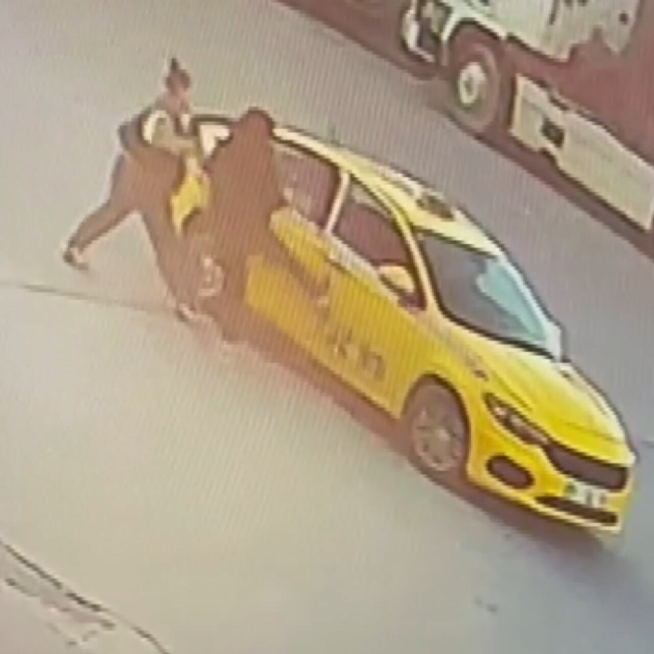 İstanbul'da taksici-yolcu kavgası