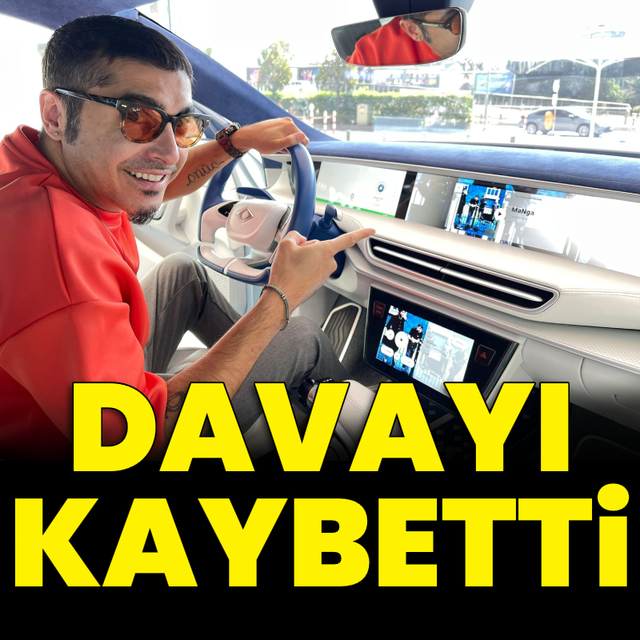 Davayı kaybetti
