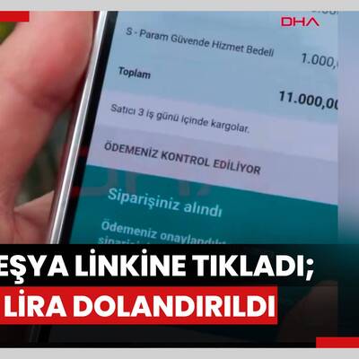 Sosyal medyada gördüğü ucuz eşya linkine tıkladı; 33 bin lira dolandırıldı