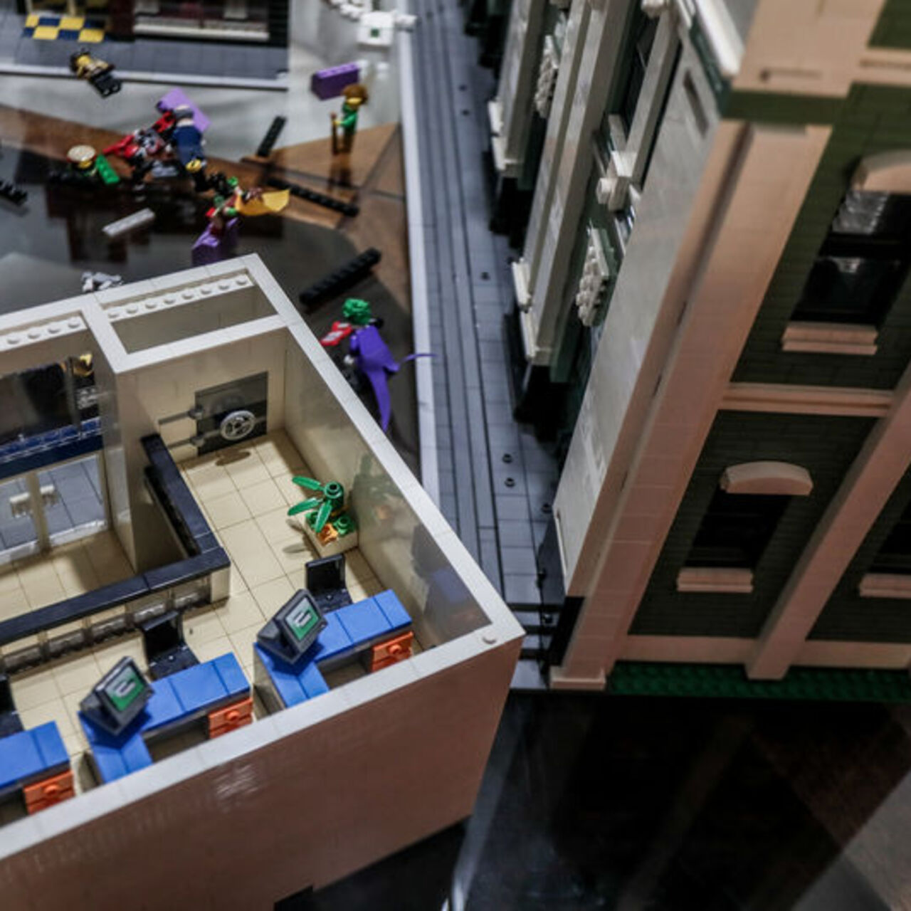 Lego ile kentin replikasını inşa ediyor
