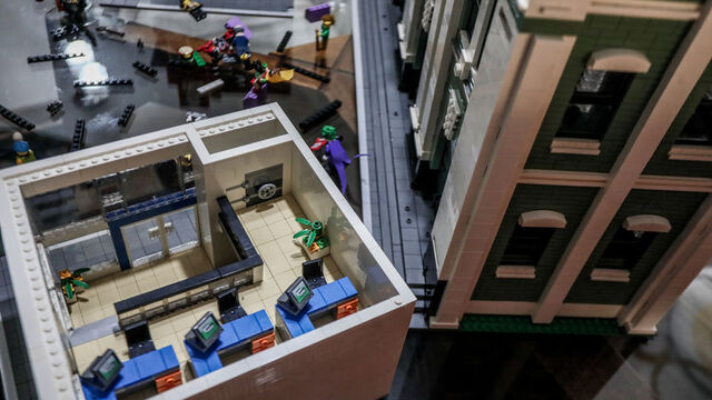 Lego ile kentin replikasını inşa ediyor