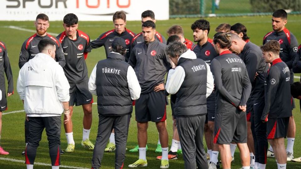 A Milli Futbol Takımı hazırlıklarını sürdürdü