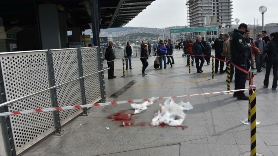 Aktarma merkezi önünde silahlı saldırı