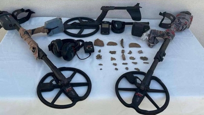 Kaçak kazıda ortaya çıktı