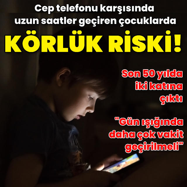 Cep telefonları körlük yapar mı?