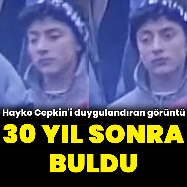 30 yıl sonra buldu