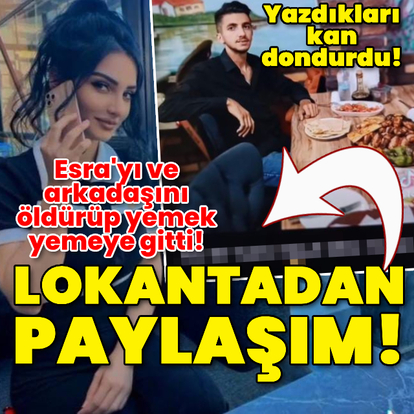Çifte cinayetin failinden kan donduran paylaşım!