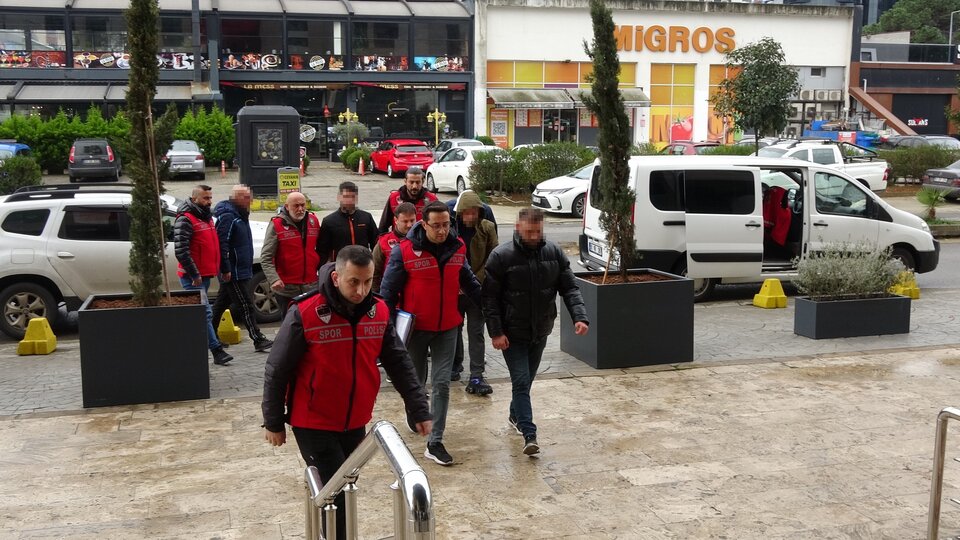 Olaylı maç soruşturmasında 5 tutuklama