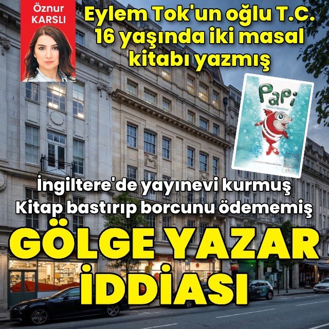 Kitap bastırdı borcunu ödemedi