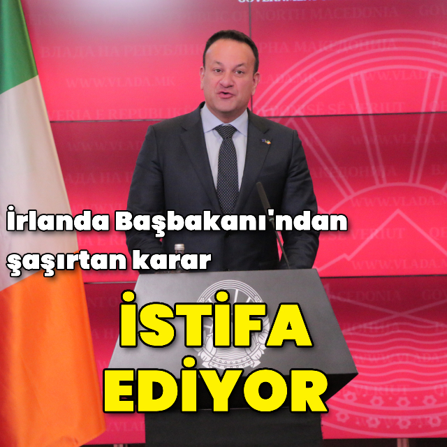 İrlanda Başbakanı Varadkar istifa kararı aldı