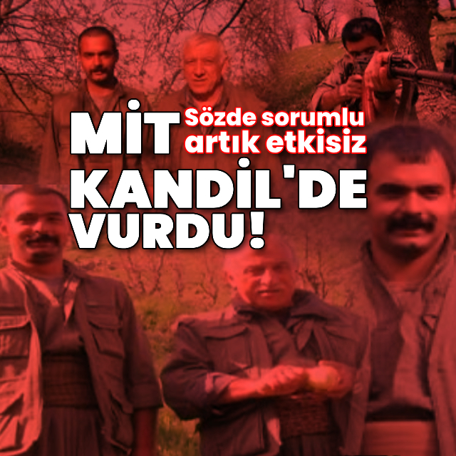 MİT'ten Kandil operasyonu!