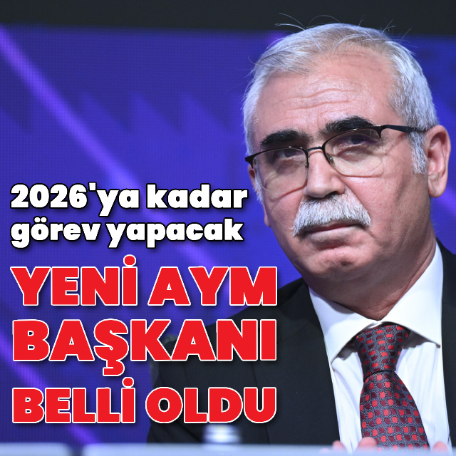Yeni Anayasa Mahkemesi Başkanı belli oldu