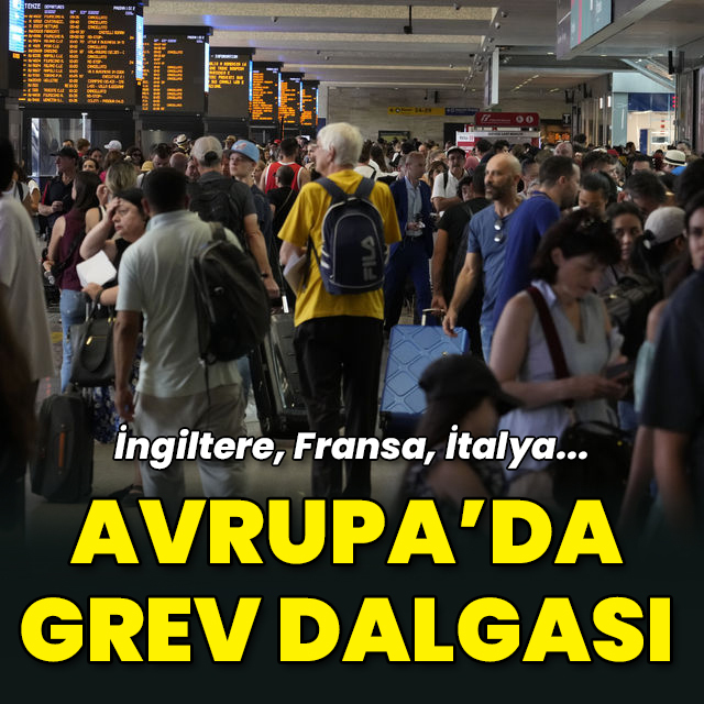 Avrupa'da grev dalgası