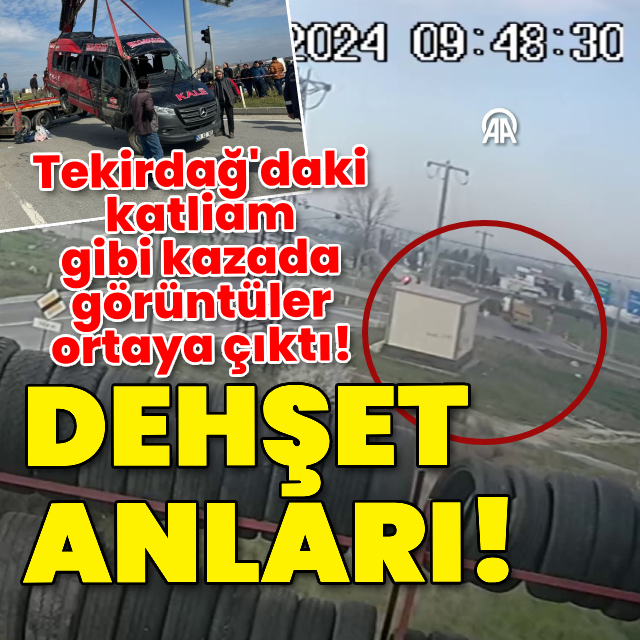 TIR ile minibüs çarpıştı! İlk belirlemeye göre 5 ölü!
