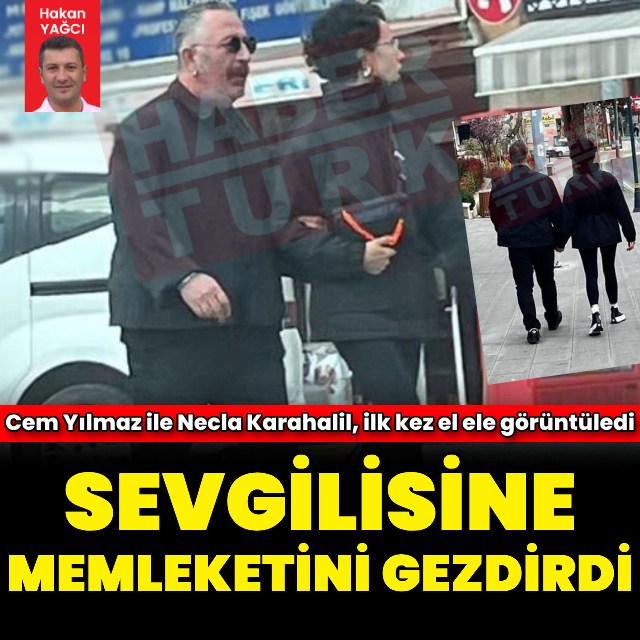 Sevgilisine memleketini gezdirdi
