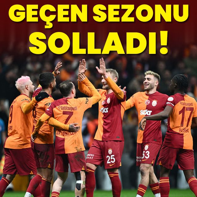 Geçen sezonu solladı!