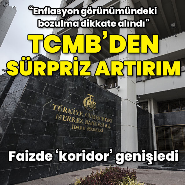 Merkez Bankası faiz kararını açıkladı