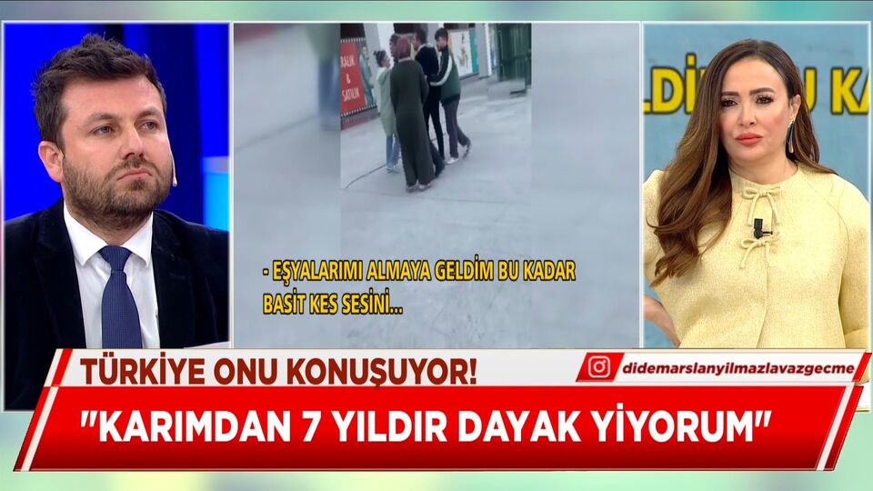 "Karımdan 7 yıldır dayak yiyorum"