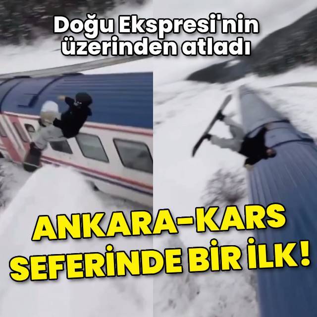 Turistik Doğu Ekspresi'nde bir ilk!