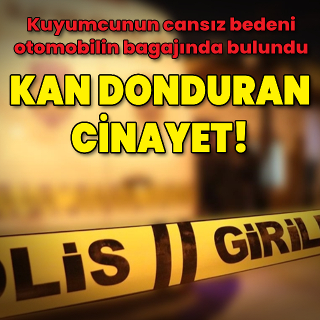 İzmir'de kan donduran kuyumcu cinayeti!